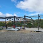 Papua New Guinea Workshop Steel Structure Installation