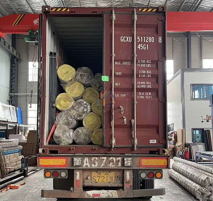 H-beam structural steel shipped