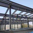 What is the difference between steel structure and steel frames?