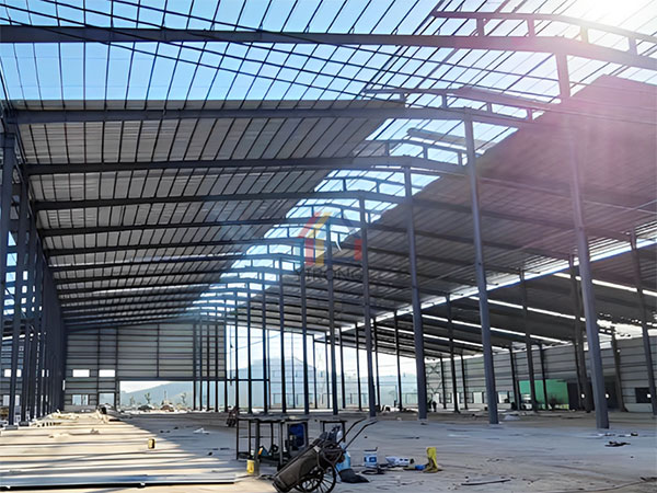 steel factory building construction