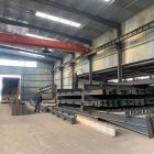 Steel structure of portal frame warehouse sent to Burkina Faso