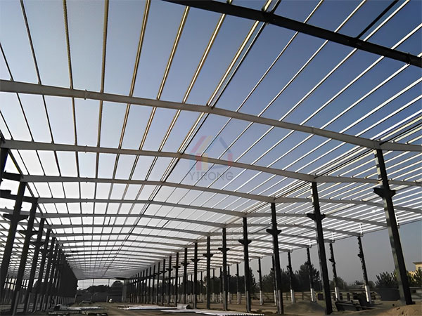 steel structure workshop installation