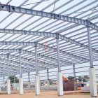 What does the steel structure manufacturer do before the cost of the steel frame workshop?