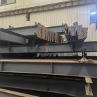 Manufacturing process of steel frame structure