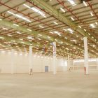Construction problems of steel structure logistics warehouse