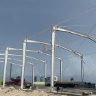 Aruba steel structure warehouse construction