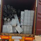 Galvanized steel structure for warehouse shipped to Mauritius
