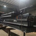 Guinea large workshop steel structure packaged and shipped