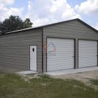 What are the preparations before building steel garage?
