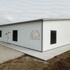 Single-slope prefabricated warehouse: perfect combination of practicality and efficiency