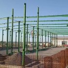 Moroccan warehouse steel structure installation