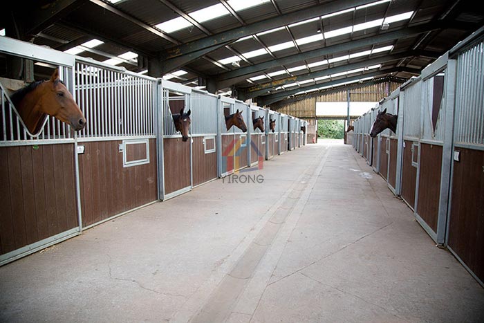 steel structure horse stable