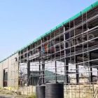 Construction of large steel structure factory in Nigeria