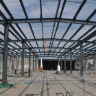 Steel structure factory building construction steps
