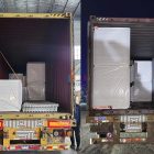 Prefabricated warehouse puf wall panels shipped to Canada