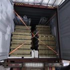 Rockwool roof panels shipment to customer in Uganda