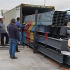 Chilean customer's warehouse steel structure kits arrived