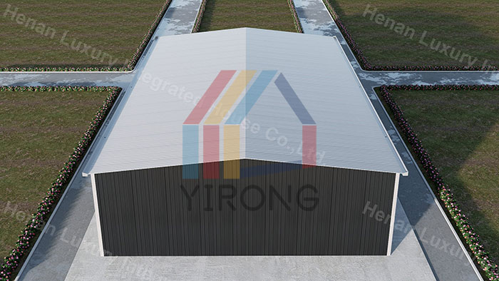 steel warehouse 3D model design