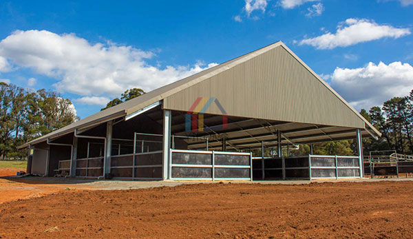 steel livestock shed