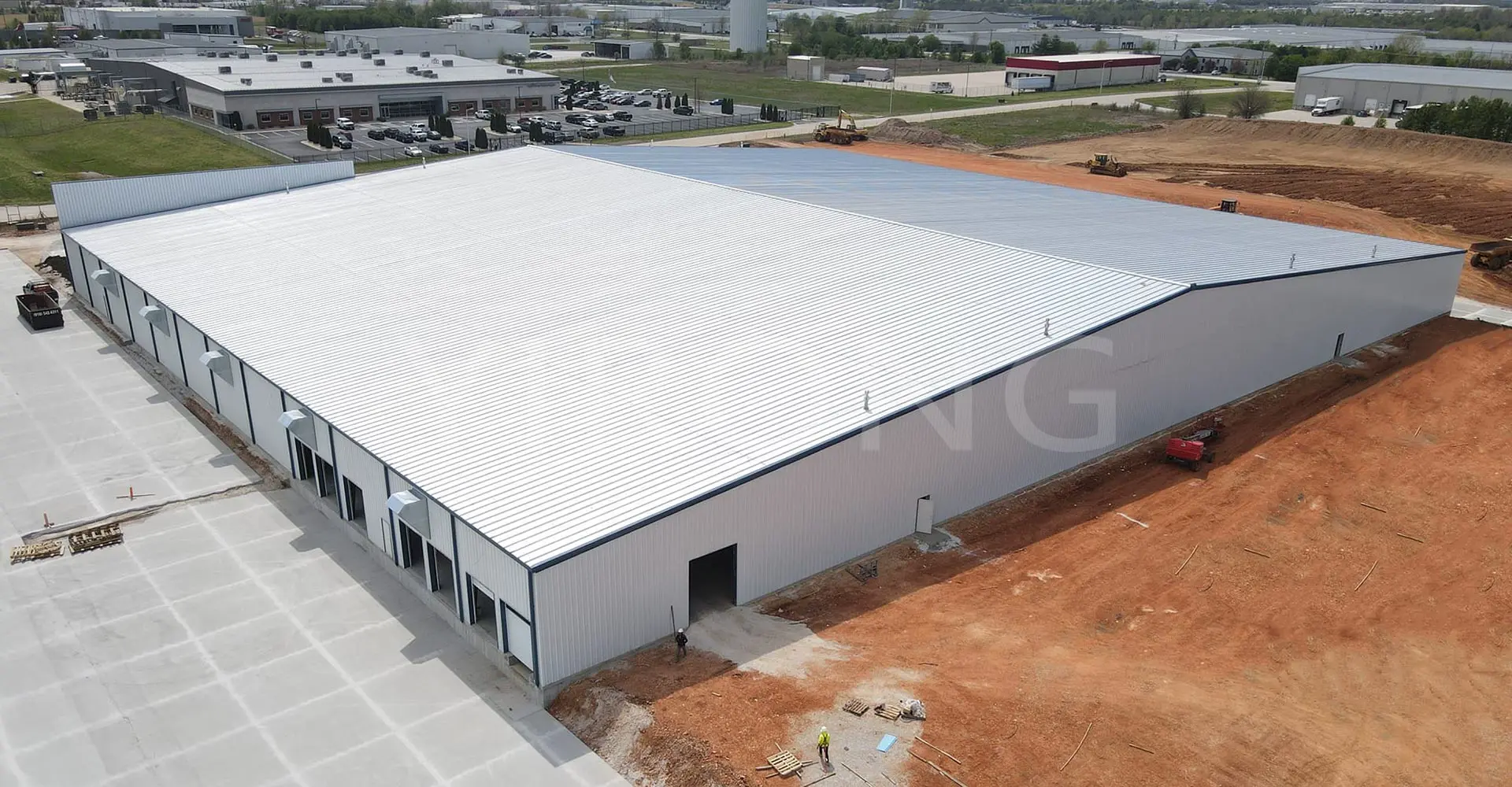 Large Prefab Steel Warehouse