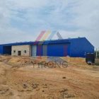 Ghana 48x25m steel workshop building finished