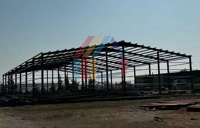 steel structure warehouse installation