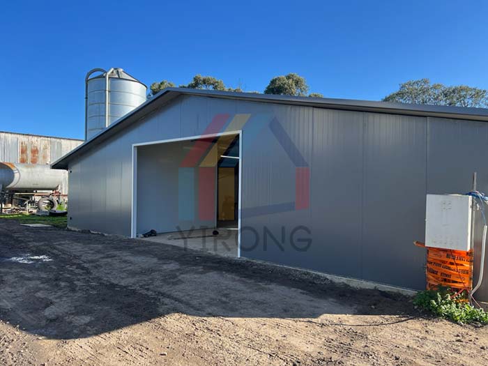 steel shed building