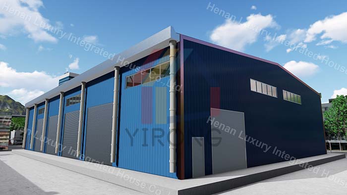 Prefabricated Steel Shop Building