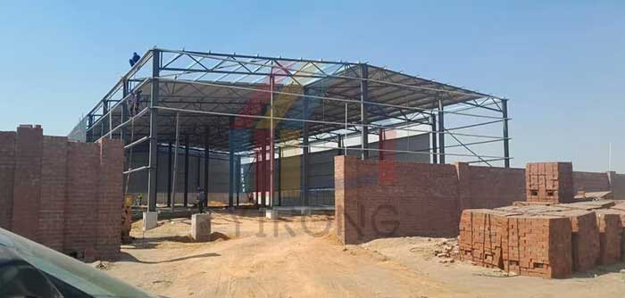 steel truss warehouse