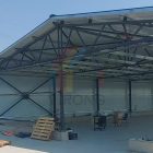 Bulgaria 12x36m steel frame structure exhibition hall