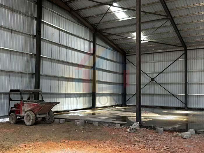 steel warehouse construction