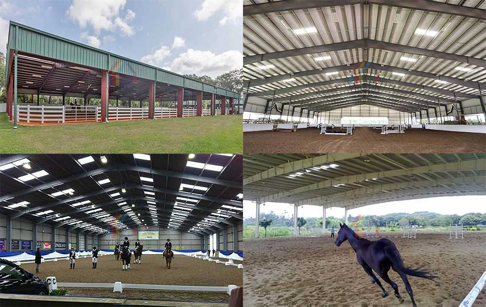 indoor riding arena